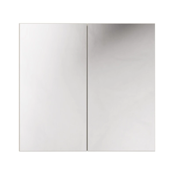 Szafka z lustrem 80 cm kaszmirowy mat Bella CASHMERE UN 84-80-2D, Comad